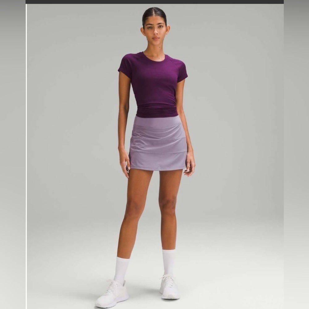 Lululemon Pace Rival Mid-Rise Skirt *Long
Purple Ash